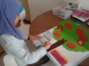 Our approach in learning is "Learn-Through-Play." And our objective is for them to understand the Quran at the end of our program.