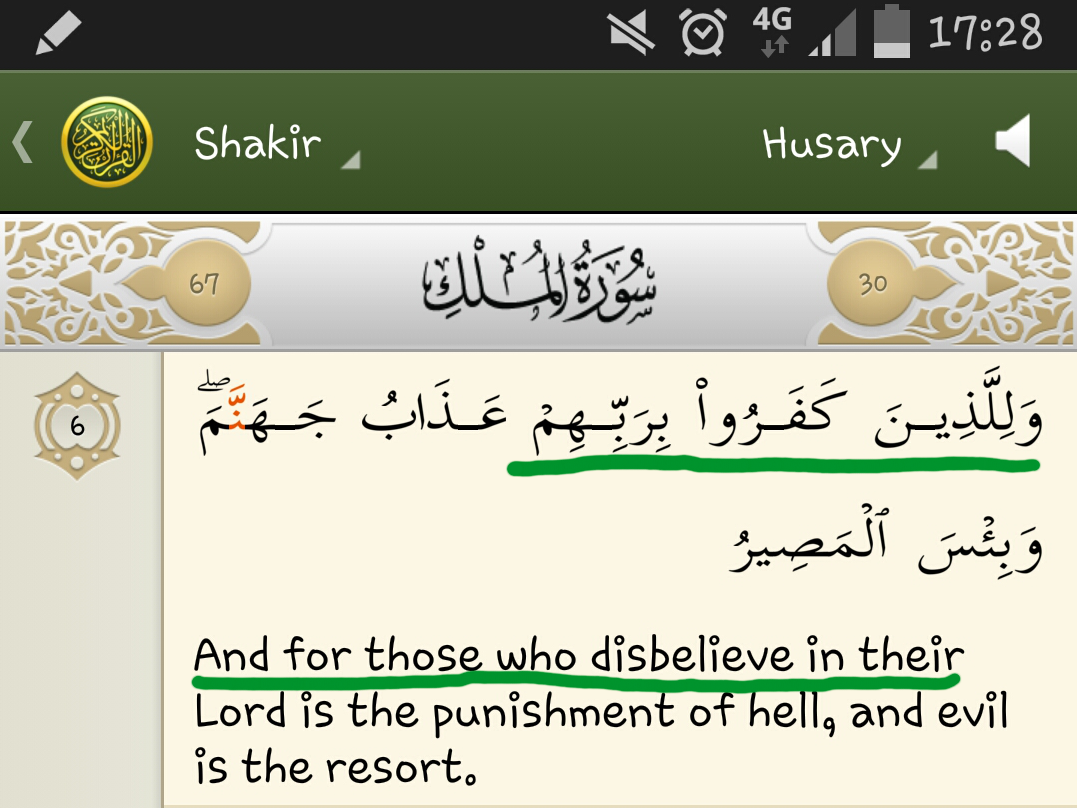 #SurahAlMulk30DayChallenge – Day 5 Verse 6; The Destination for The Disbelievers